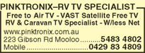 PinkTronix-RV TV Specialist - Accommodation Perth 4