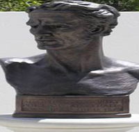 Adam Lindsay Gordon Bronze Bust - Accommodation Perth