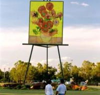 Van Gogh Sunflower Painting - Accommodation Perth