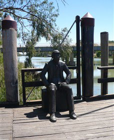 Captain John Egge Statue - Accommodation Perth 0