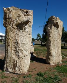 Fossilised Forrest Sculptures - Accommodation Perth 0