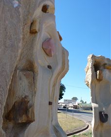 Fossilised Forrest Sculptures - Accommodation Perth 2