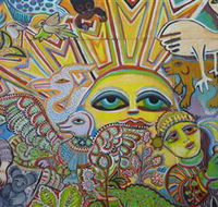 The Painting of Life by Mirka Mora - Accommodation Perth