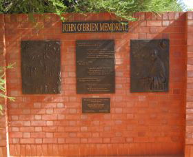John OBrien Commemorative Wall - Accommodation Perth 0
