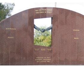 Cowra Italy Friendship Monument - Accommodation Perth 0