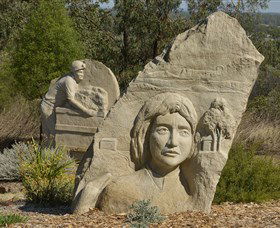 Heritage Sculptures At Pensioners Hill Lookout - Accommodation Perth 0