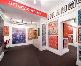 The Artery Aboriginal Art - Accommodation Perth 0