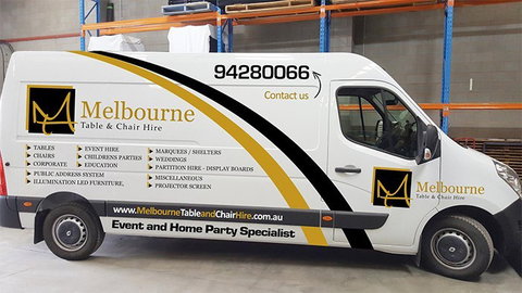 Melbourne Table & Chair Hire - Accommodation Perth 1
