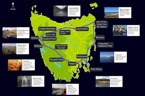 Tasmania 6 Day \'Tour In Circle\' - Perth Resorts 7