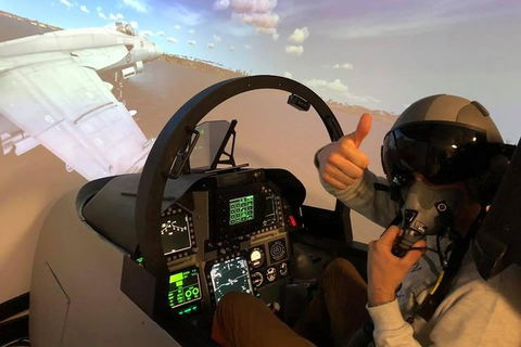 F-18 Combat Fighter Flight Simulator: 60 Minutes - Accommodation Perth 0
