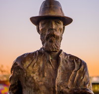 Paddy Hannan's Statue - Accommodation Perth