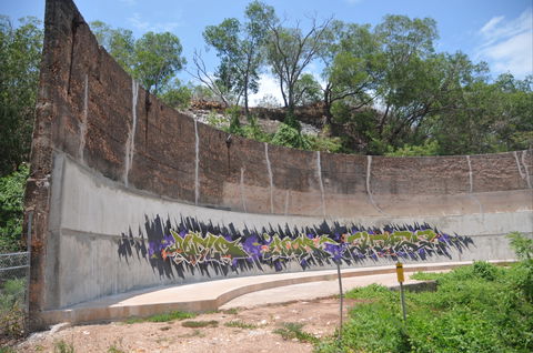 Remnant No 6 Oil Tank Wall - Accommodation Perth 0