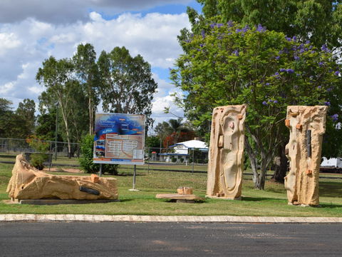 The Fossilised Forest Sculpture - Accommodation Perth 0