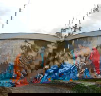 Willans Hill Water Tower Mural - Perth Resorts
