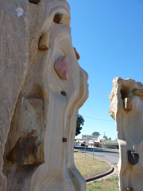 Fossilised Forrest Sculptures - Accommodation Perth 2