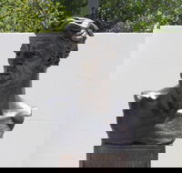 Adam Lindsay Gordon Bronze Bust - Accommodation Perth