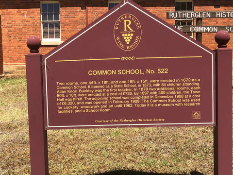 Rutherglen Common School Museum - Accommodation Perth 1