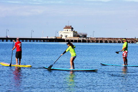 Private Stand-Up Paddle Board Lesson At St Kilda - Accommodation Perth 0