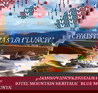 Christmas Day Lunch Hotel Mountain Heritage - Accommodation Perth