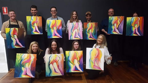 Paint And Sip Experience - Accommodation Perth 1