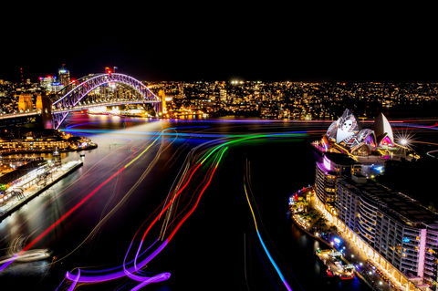 Vivid Sydney Harbour Dinner Cruises – Australian Cruise Group - Accommodation Perth 1