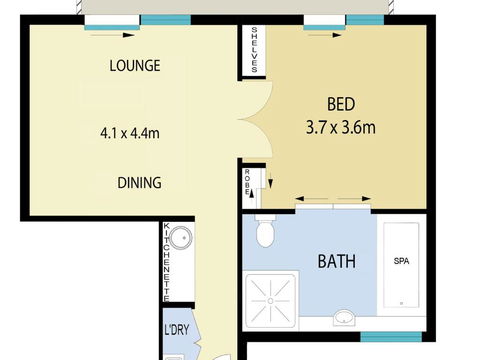 Villa Spa Executive 1br Burgundy Resort Condo Located Within Cypress Lakes Resort (nothing Is More Central) - Accommodation Perth 6