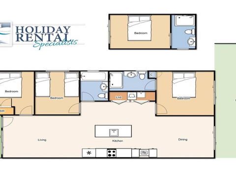 Shady Palms Modern Beach House With Studio - Accommodation Perth 4