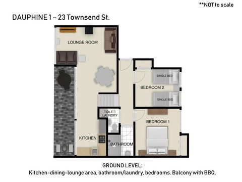 Dauphine 1 / 23 Townsend Street - Perth Resorts 4