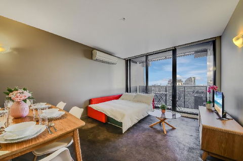 A Modern 2BR CBD Apt City Views FREE Parking - Accommodation Perth 3