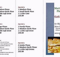 Martin Cash Pizza - Perth Resorts