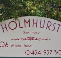 Holmhurst Guest House - Accommodation Perth