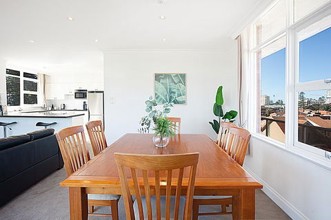 View Of Manly Pines And Waves From Large Apartment - Accommodation Perth 2