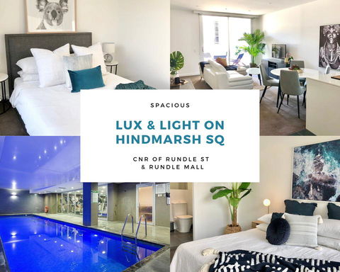 Lux 2BR On Hindmarsh SQ - Accommodation Perth 0