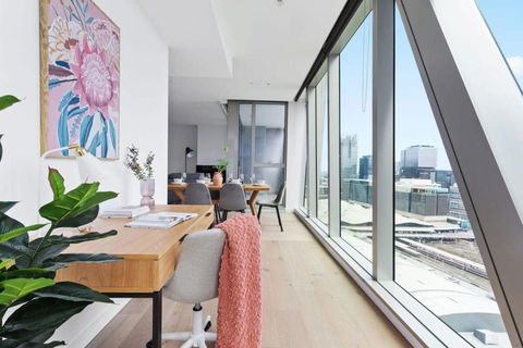 A Stylish 3BR Apt With Harbour Views FREE Parking - Accommodation Perth 4