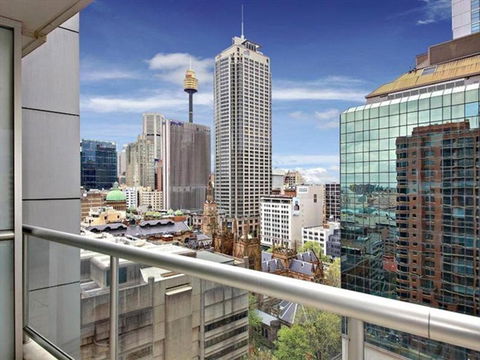 Accommodation Sydney - Kent Street Sydney CBD Top Floor 2 Bedroom Apartment With Balcony - Accommodation Perth 3