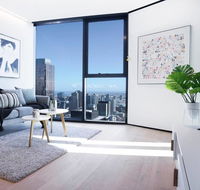 08 1Bd 1Bth SkyCastle Lvl 55 StunningView FreeTram - Accommodation Perth
