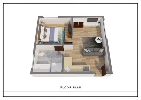 1 Bedroom Apt With Air-Conditioning In Plympton - Perth Resorts 3