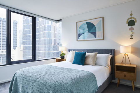2 Bdrm 2 Bthrm Apt With Parking In Central CBD - Accommodation Perth 3