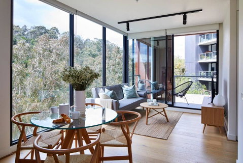 2BR Apt With Yarra River Views & Parking - Accommodation Perth 0