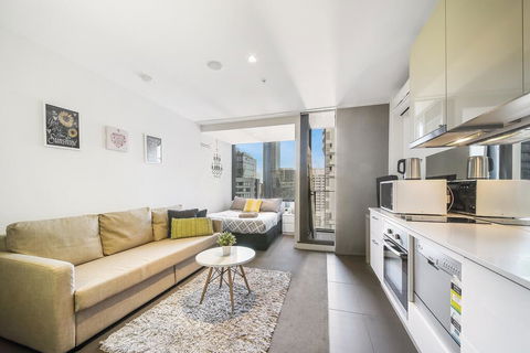 A Charming Studio With Stunning City Views - Accommodation Perth 0