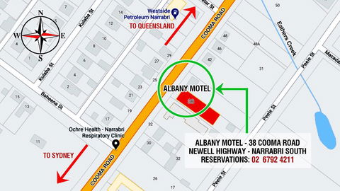 Aalbany Motel Narrabri - Accommodation Perth 1