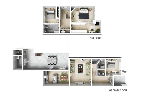 NEWLY RENOVATED LARGE 3.5 BDRM HOUSE! BEST OF MELB - Accommodation Perth 1