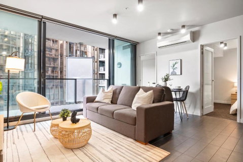 Rooftop Pool 2BR Apt At Marvel Stadium With Free Parking - Accommodation Perth 0