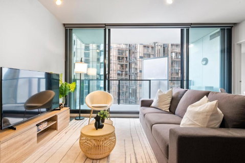 Rooftop Pool 2BR Apt At Marvel Stadium With Free Parking - Accommodation Perth 1