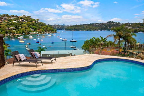 World Class Villa Manly Beach HarbourView Sauna Private Beach - Accommodation Perth 0