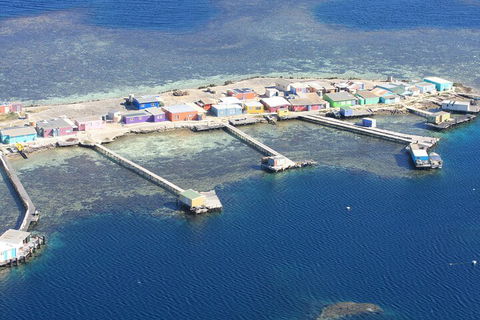 Pink Lake + Abrolhos Islands Scenic Flight - Accommodation Perth 1