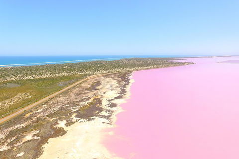 Pink Lake + Abrolhos Islands Scenic Flight - Accommodation Perth 4