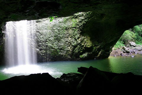 Natural Bridge & Springbrook Waterfalls Tour + Hot Air Balloon With Breakfast - Accommodation Perth 2