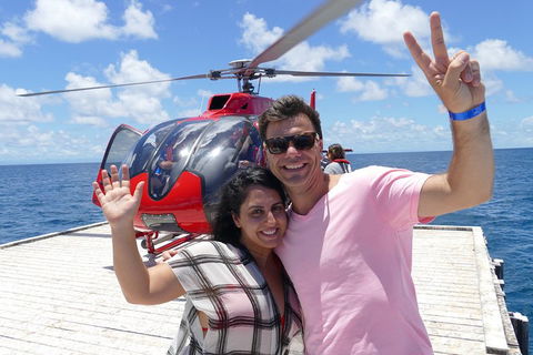 Full Day Reef Cruise Including 10 Minute Heli Scenic Flight: Get High Package - Accommodation Perth 0