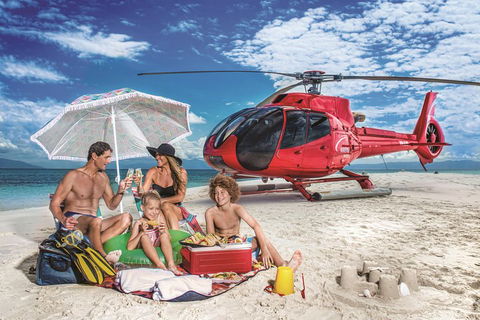 Private Helicopter Tour: Reef Island Snorkeling And Gourmet Picnic Lunch - Accommodation Perth 0